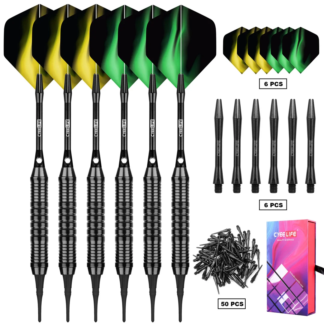 Jeu De Fléchettes Tungstène GOODARTS – 22g, Avec Flights, Tiges Et étui