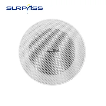 

PA system Built in Ceiling Speaker Stereo In-Ceiling Speaker 4.5 Inch Home Store Restaurant Background Music