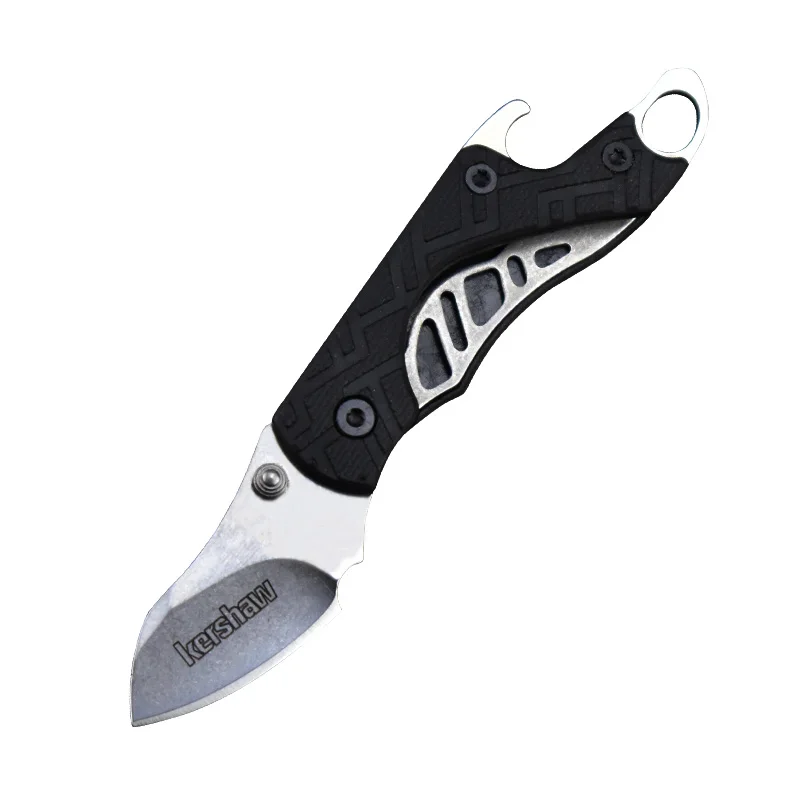 

1025 Folding Knife D2 Blade Aviation aluminum Handle outddor Pocket Camping fishing Hunting key mini Knife EDC TOOL