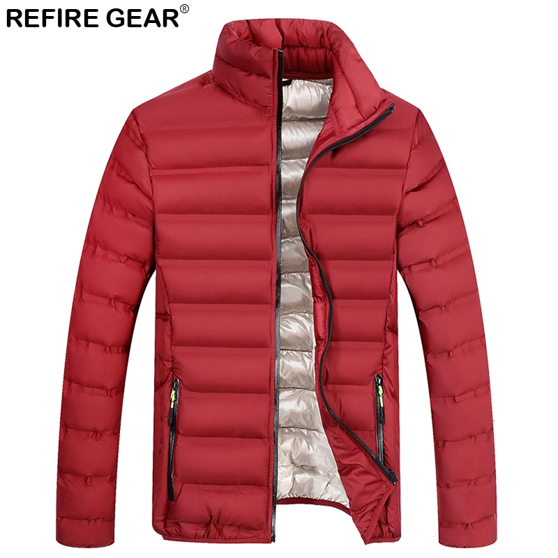 Refire Gear Sport Winter Jacket Men Trekking Outdoor Thermal Warm Camping Windproof Windbreaker Climbing Skiing Hiking Male Coat