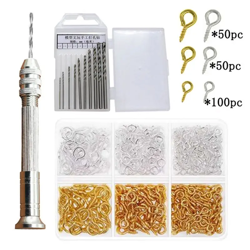 1 компл. Булавки тиски точные ручные сверла инструменты с твист винтовые булавки