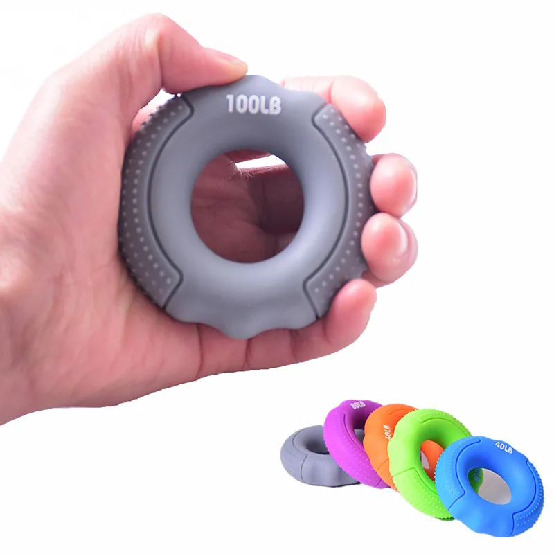 

1pcs Portable Silicone Hand Gripping Ring Wrist Stretcher Finger Forearm Trainer Carpal Expander