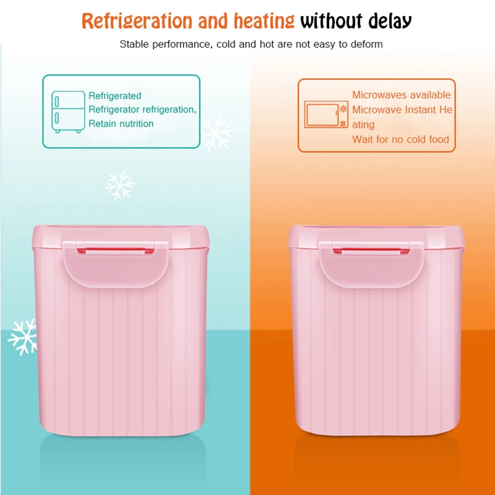 Large Capacity Baby Milk Powder Can Airtight Storage Box Portable Barrel Infant Bottled Food Box Storage Tank Baby Feeding Box