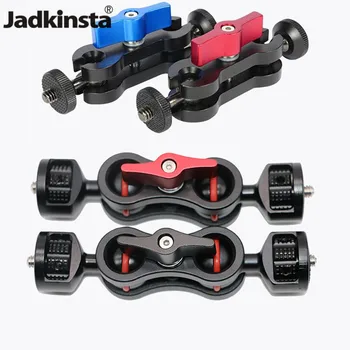 

Jadkinsta Magic Ball Mount Arm with 1/4 for Sony Canon Nikon DSLR Camera Tripod Ballhead Dual Ball Head Adapter