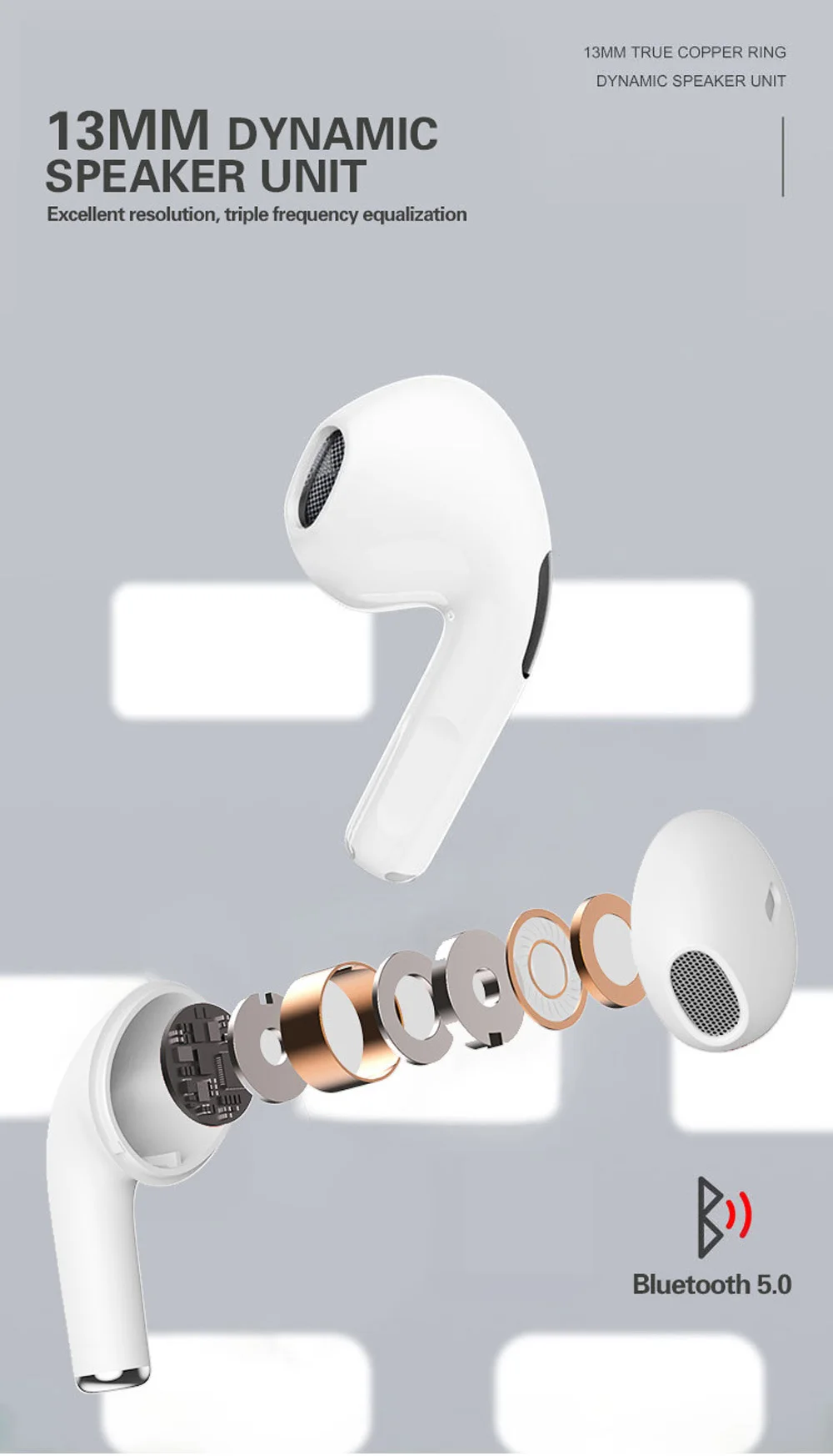 Lenovo HT38 True Wireless Bluetooth Earbuds 8