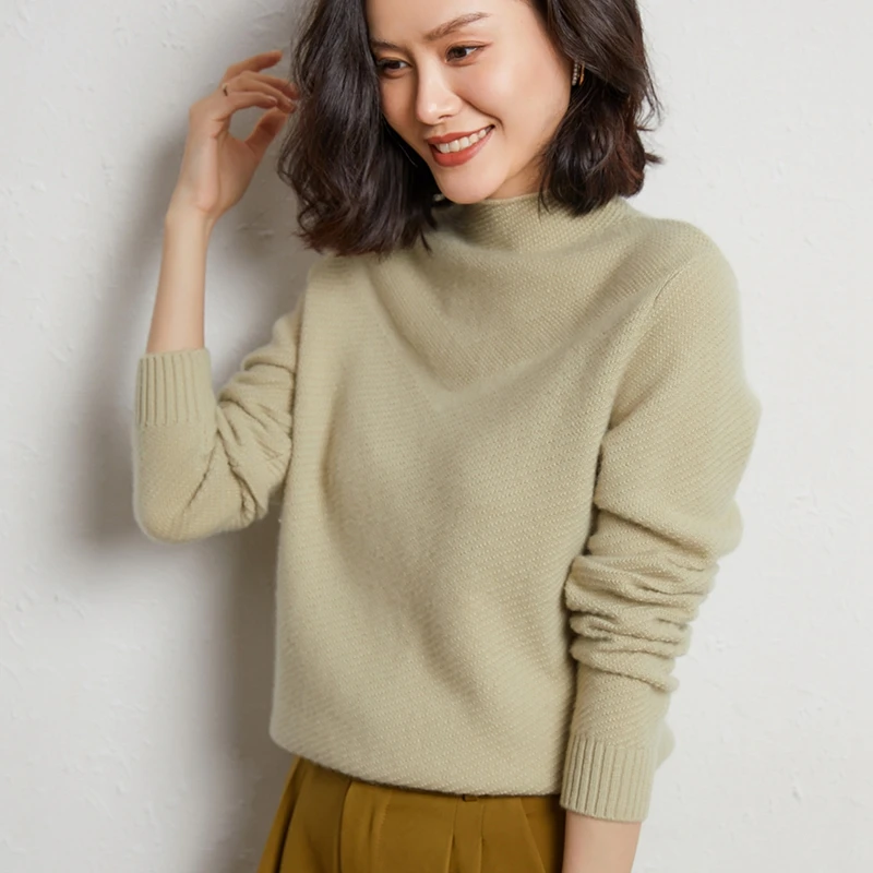 Helovi 100%  cashmere pullovers  Winter Sweater
