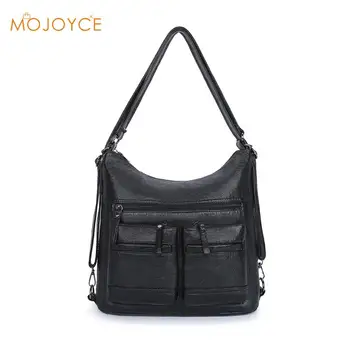 

Women Leather Handbags Women Messenger Bags Designer Crossbody Bag Solid Color Multi Pocket Large Shoulder Handbag Dropshipping