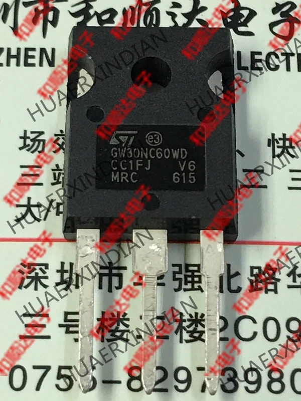 10 шт./лот и STGW30NC60WD-247 600V 30A