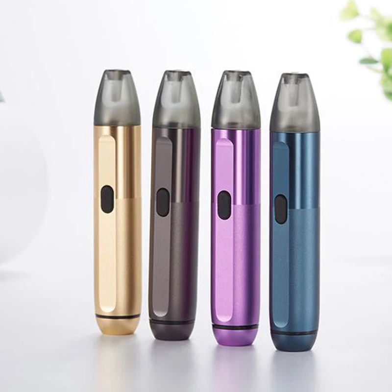 

E-cigarette L10 Vape Pod Kit Built in 380mAh Battery Refillable 2ml POD Easy Press Resin panel Pod System