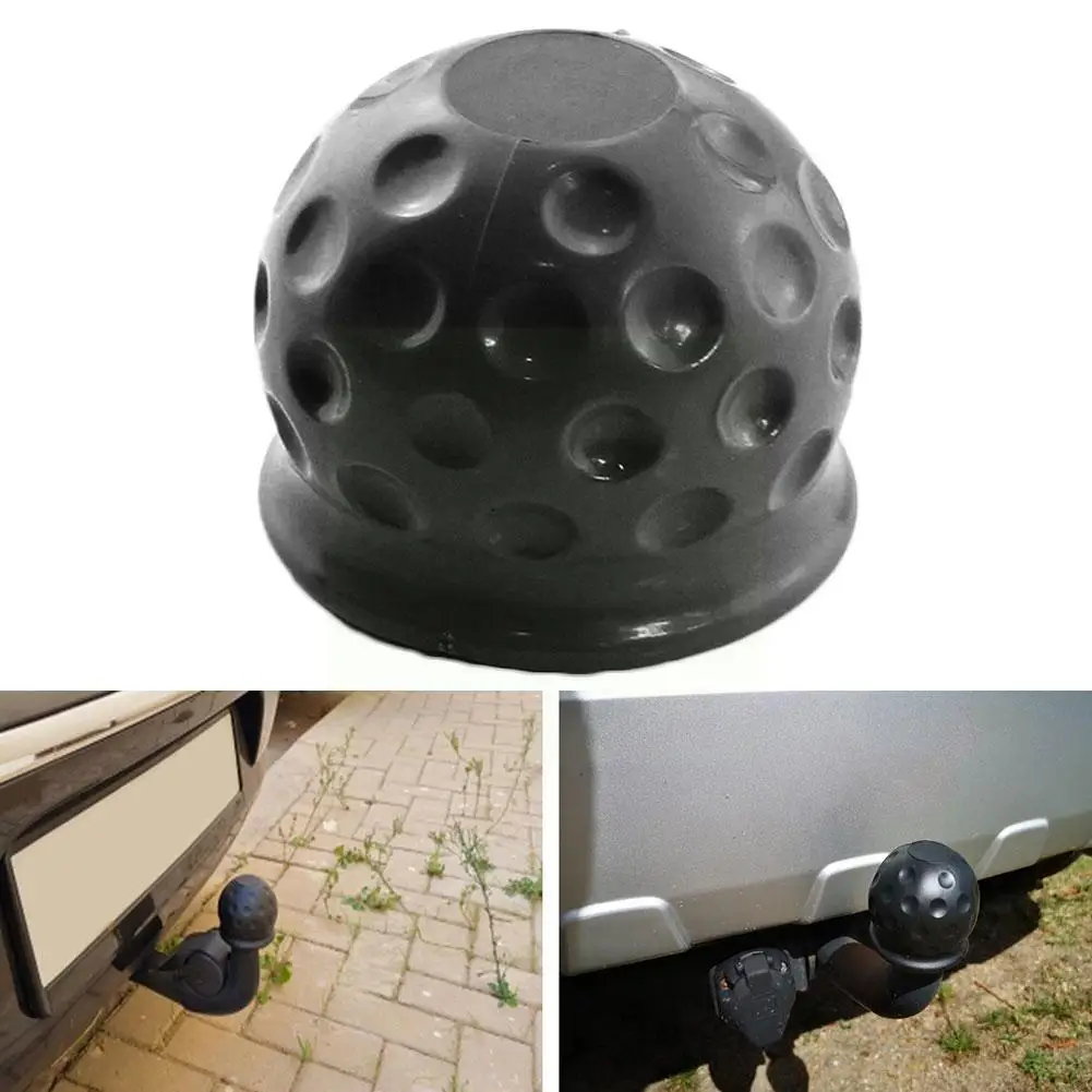 Universal 50mm Tow Bar Ball Cover Cap Ball hood for Trailer Protect car