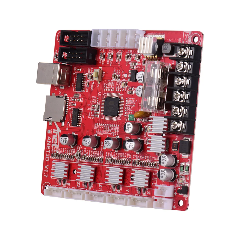 1/2/3 pcs Anet A1284 Base V1.7 база Управление материнской платы Материнская плата для A8 плюс