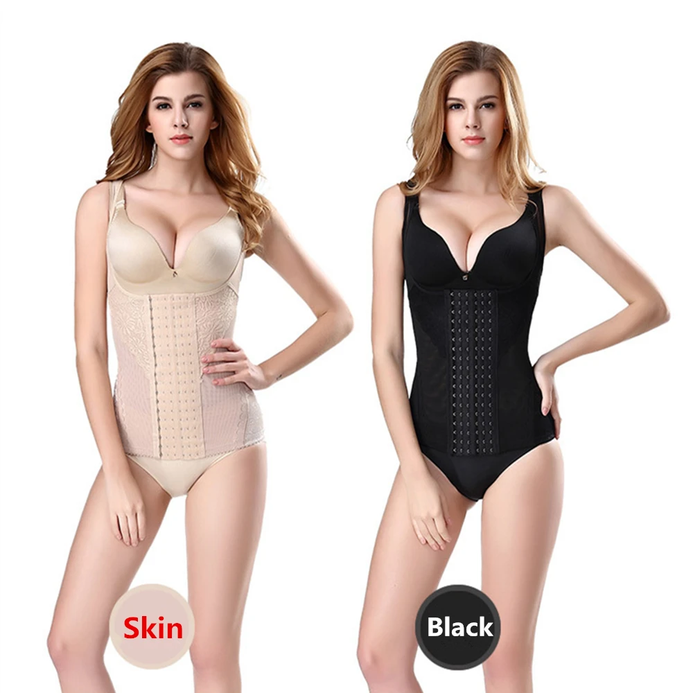 

Six-breasted Elastic Corset Waist Trainer Binders Women Postpartum Waist Trainer Corrective Underwear Modeling Strap Girdle Belt