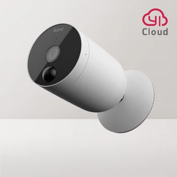 Kami безпроводная наружная камера безопасности 1080P Wifi перезаряжаемая ip-камера с питанием от аккумулятора для домашнего наблюдения Обнаружен...