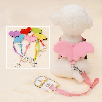 

Adjustable Dog Cat Belt Safety Cat Kitten Puppy Belt Lead Leash Collar Clasp Soft Traction Harness Rope Pet Training Walking