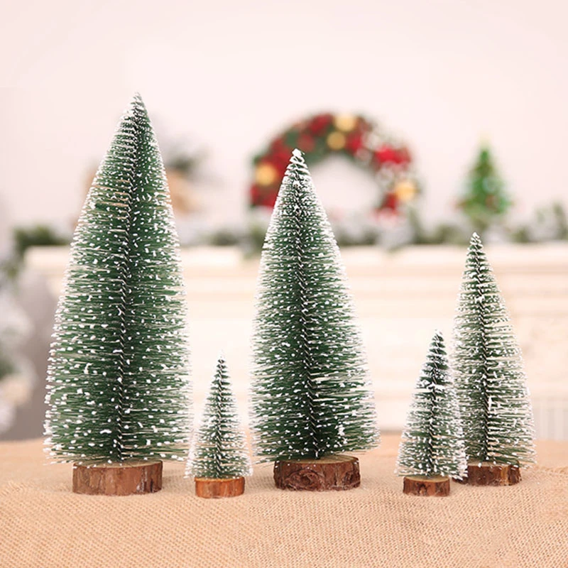 Christmas Tree New Year's Mini Christmas Tree Small Pine Tree Desktop Mini Decor Home Decoration