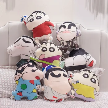 

candice guo! cute plush toy cartoon funny posture Crayon Shin chan soft stuffed cushion sofa pillow birthday Christmas gift 1pc