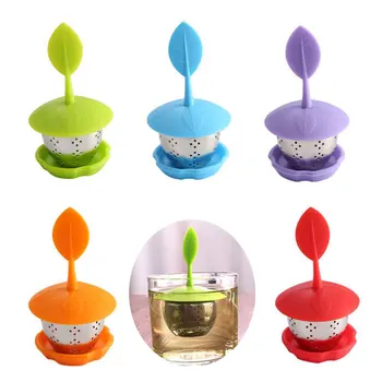 

Silicone Tea Infuser Strainer Filter Ball Tea Leaking Leaves Suspension High Temperature Water Maker Tool 20pcs/lot