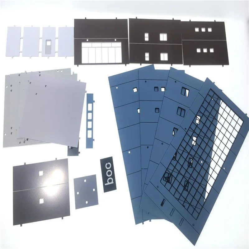 architecture n scale building for train layout29