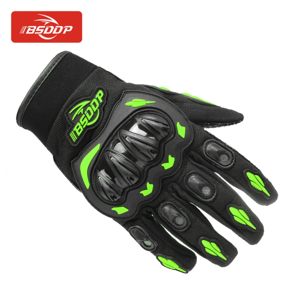 Guantes de motocicleta transpirables para invierno y verano, protección para deportes al aire libre, Cross Dirt Bike