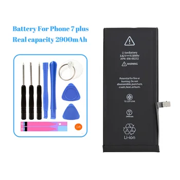 

YAPY mobile phone battery for iph 7 plus Real capacity 2900mAh + tools