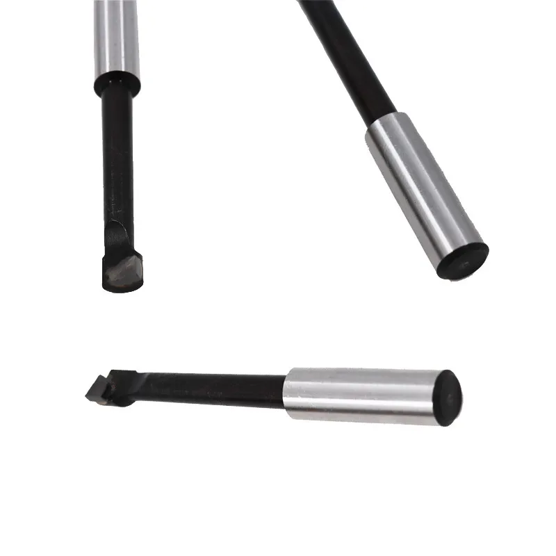 1/2'' 9pcs Hard Alloy Shank Boring Bar Boring Cutter Set Carbide Tipped Bars For 2 Inch 50mm Head