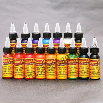 

80 Bottle 1oz Tattoo Ink Pigment Set Kits Body Arts 30ml Lipstick Red Professinal Beauty Permanent Makesup Paints Accesories