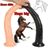 42*6.5cm Long Realistic Horse Dildo Big Thick Animal Penis Sex Toys For Woman Vaginal Butt Massage Masturbation Huge Cock Dick 1