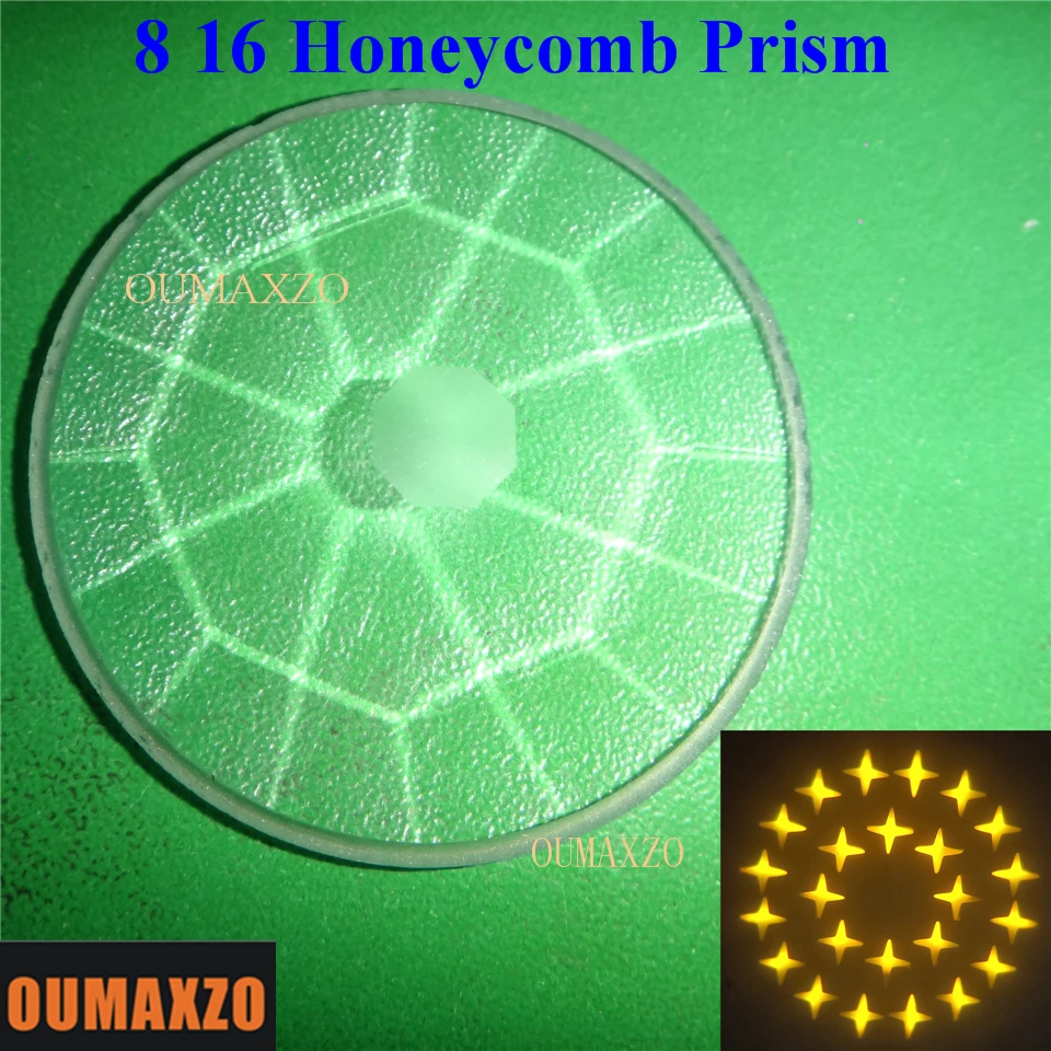 

4PCS/LOT 200W230W 350W Beam Light 8 16 24 32 Prism Honeycomb prism 7-color lens Beam Light General Big Angle Prism Spare Parts