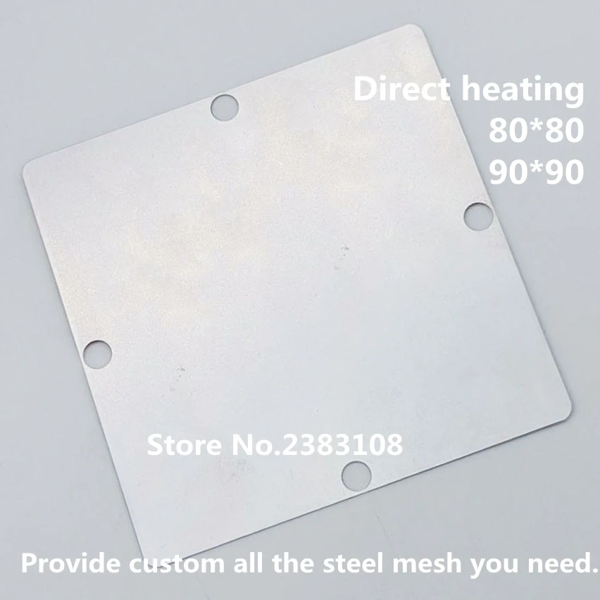 Calefacción directa 80*80 90*90 Hi3798MRBCV2010D000 Hi3798 MRBCV2010D000 BGA Stencil plantilla