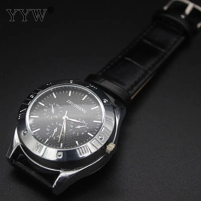 USB Charging Cigarette Lighter Man Watch Alloy Usb Lighter Pu Leather Strap Encendedor Esqueiro Cakmak Electronicos Lighters