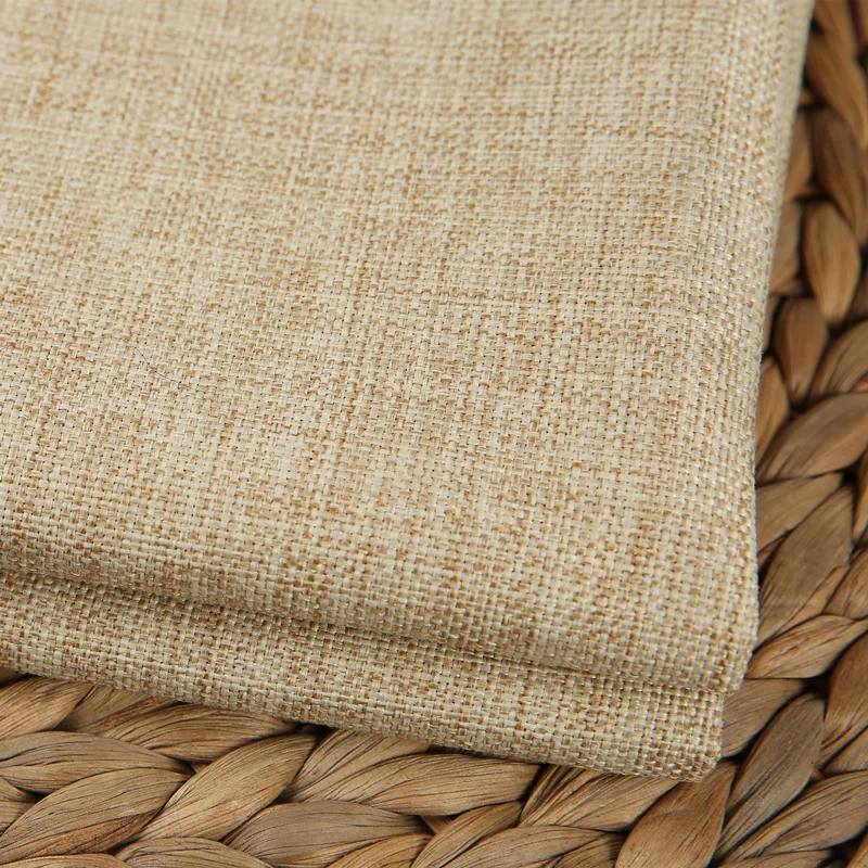 Beige Ширина 148 см качественная Мягкая Плотная ткань для дивана, льняная ткань, Обычная Скатерть, подушка, автомобильные Чехлы, чехлы, сделай сам - Цвет: Beige