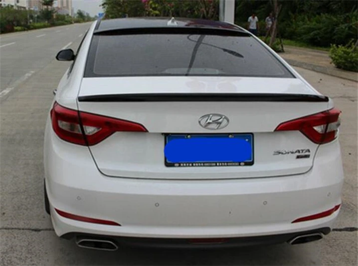 Спойлер для Hyundai Sonata спойлер из АБС материала заднего крыла автомобиля задний