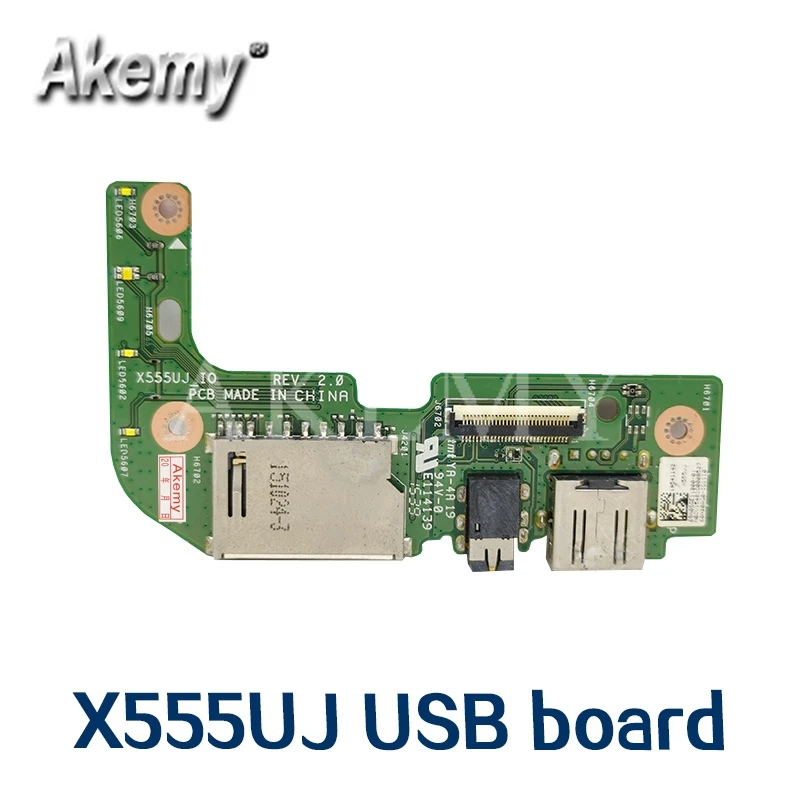 Плата для жесткого диска IO USB плата For Asus X555U X555UJ X555UV X555UQ X555UF K555U A555U