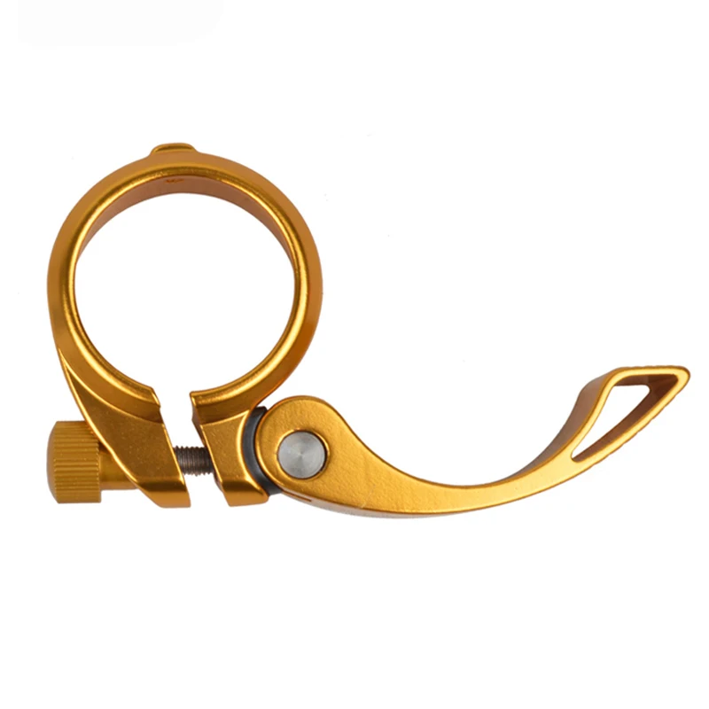 31.8mm Bicycle Seatposts Clamps MTB Bike Aluminum Ultralight Quick Release Clamps Cycling Parts 4 Colors