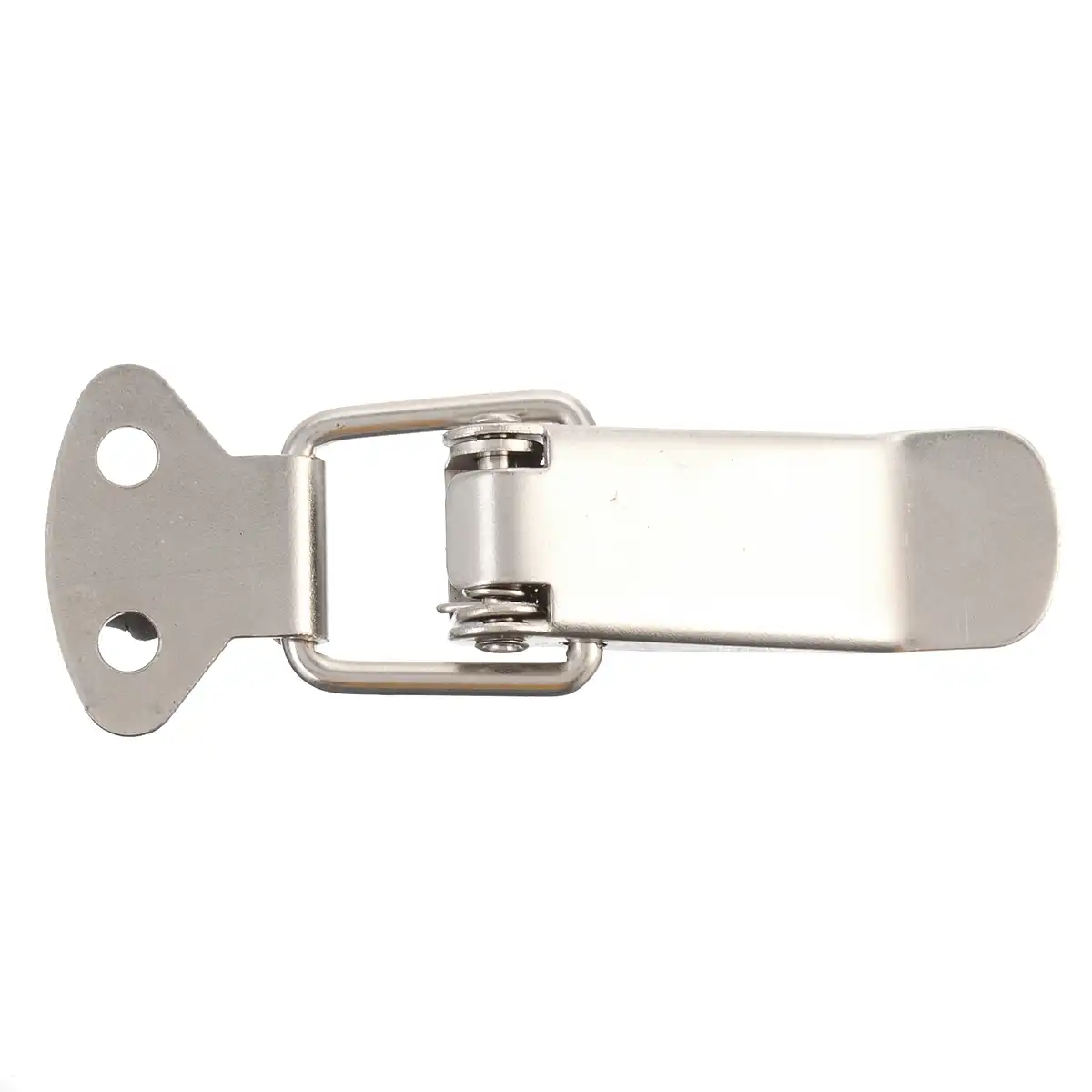 Mayitr 4pcs Stainless Steel Buckle Snap Bag Cabinet Closure Lock