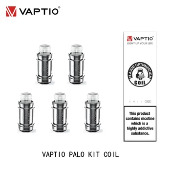 

15PCS Original Vaptio Replacement Coils Head for PALO KIT A1/A2 Coil 0.6/1.2ohm Nicr 18W-23W / 8W-12W 5 Coils/pack Atomizer Core