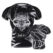 Футболка FTRIF tiger muay thai, Майки для бокса, tiger muay thai, Рашгард mma jiu jitsu, костюм для сауны, Рашгард mma, футболка king