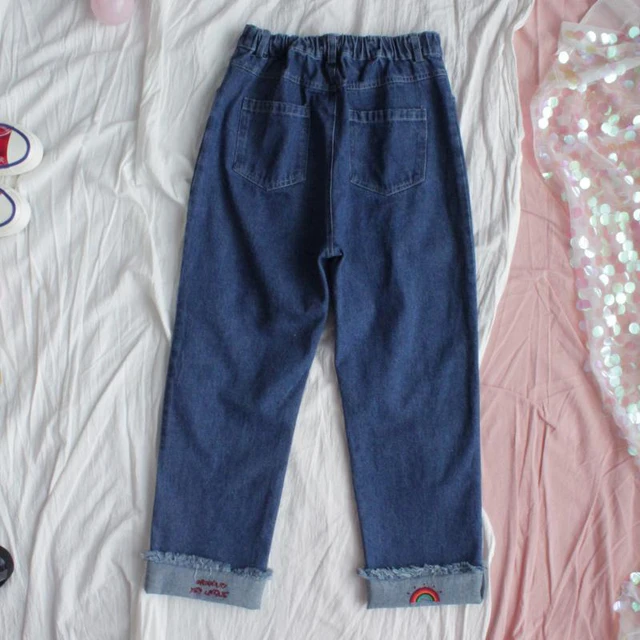 japanese embroidered jeans