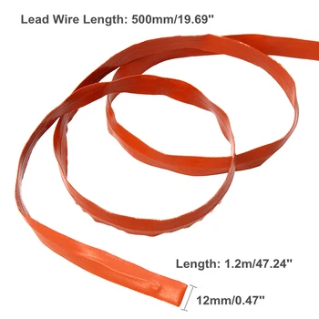 

Universal Silicone Heating Strip Flexible Heater Moisture Proof Mat 150W