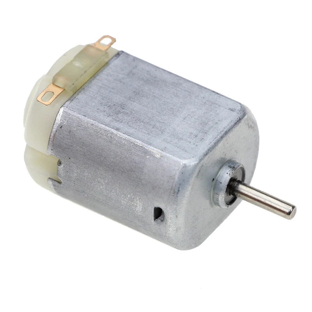 Motor de CC en miniatura, juguete artesanal 130, Motor pequeño de 1,5 V 6V, Motor de CC de bajo voltaje para modelo de avión, Juguetes DIY, pasatiempos, coche inteligente|Motor CC| -
