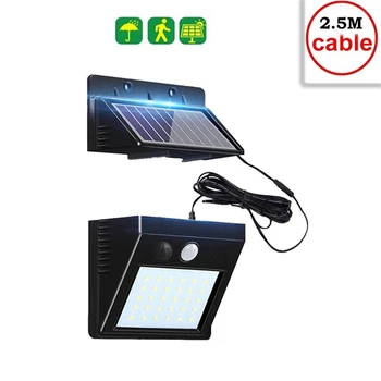 

Outdoor Solar Lights 30 LED Bright Motion Sensor Wall Light with 3 Modes Wireless Waterproof IP65 Night Lights for Outside Wall