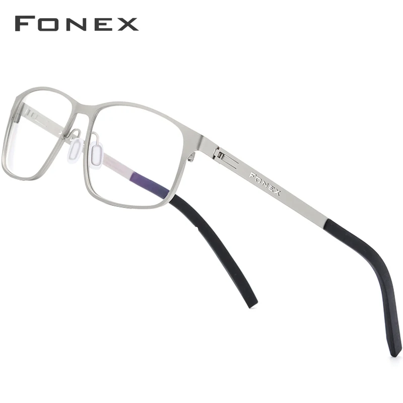 FONEX Оптические очки по рецепту из сплава ультралегкие квадратные для