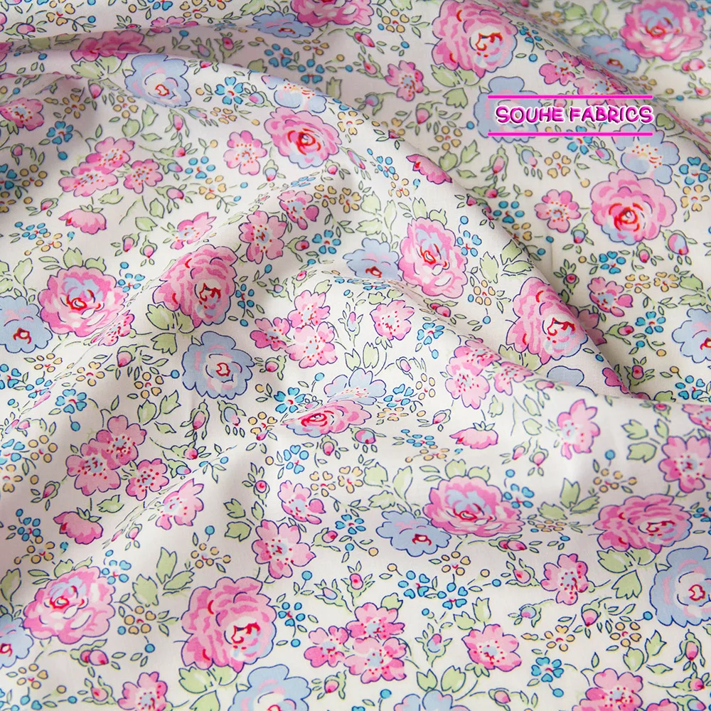 Полметра Liberty ткани Tana газон хлопок Felicite ткани одежды