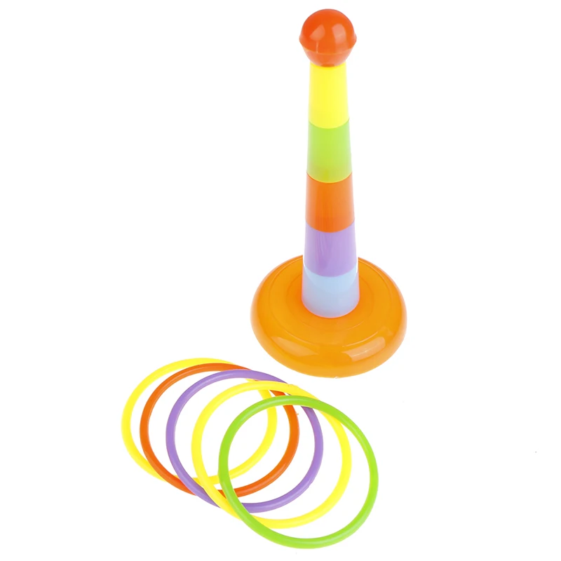 2021 Garden Game Pool Toy Outdoor Fun Set Toys For Children Kids Gift Hoop Ring Toss Plastic | Игрушки и хобби