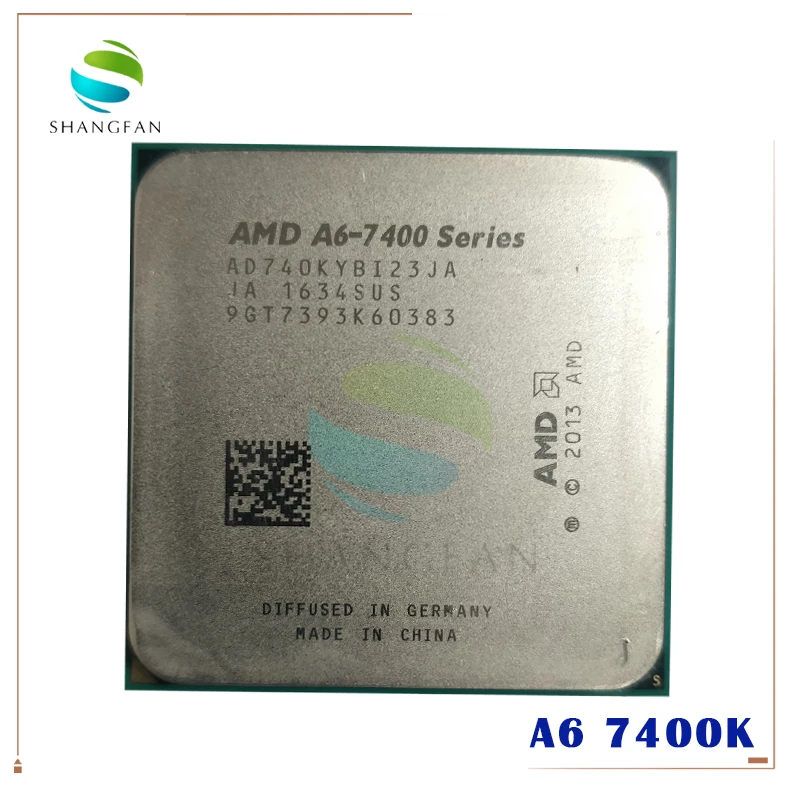 AMD A6 Series 7400 7400K Dual Core 3 5G 65W AD740KYBI23JA Socket FM2 +|Процессоры| |