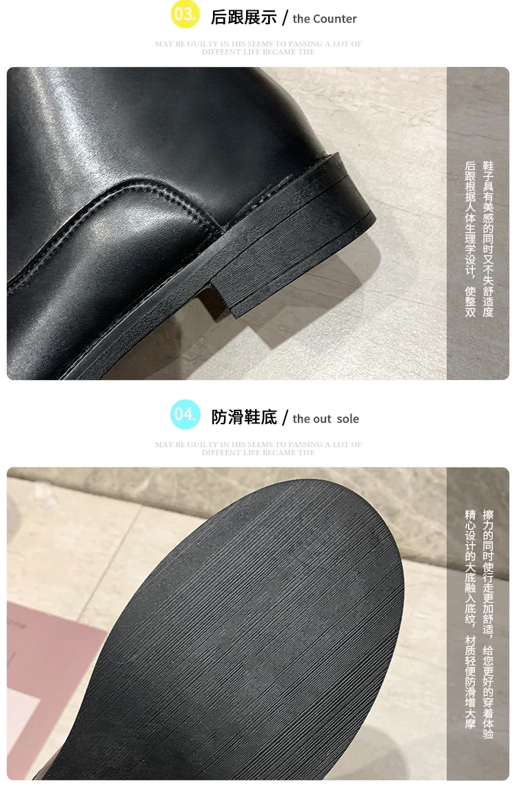 Bootee/ г. Женские ботинки до середины икры обувь на молнии с круглым носком на шнуровке роскошные дизайнерские ботинки на низком каблуке-столбике