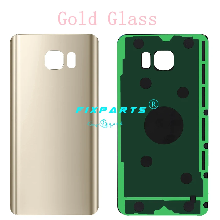 Original For Samsung Galaxy Note5 Note 5 Back Battery Cover 3D Glass Housing Cover for Samsung Note 5 Door Rear Case Replacement