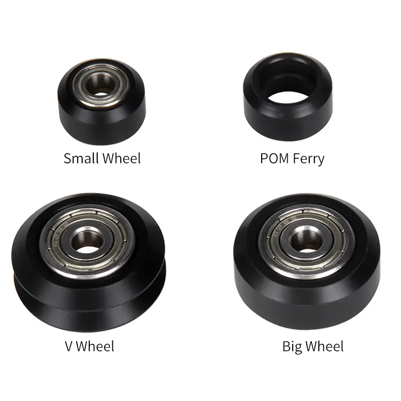 10PCS POM Plastic Wheel Bearing Pulley Small Big V-Slot Models 625ZZ 625RS MR105zz Idler Gear For 3D Printer Parts Openbuilds image 6