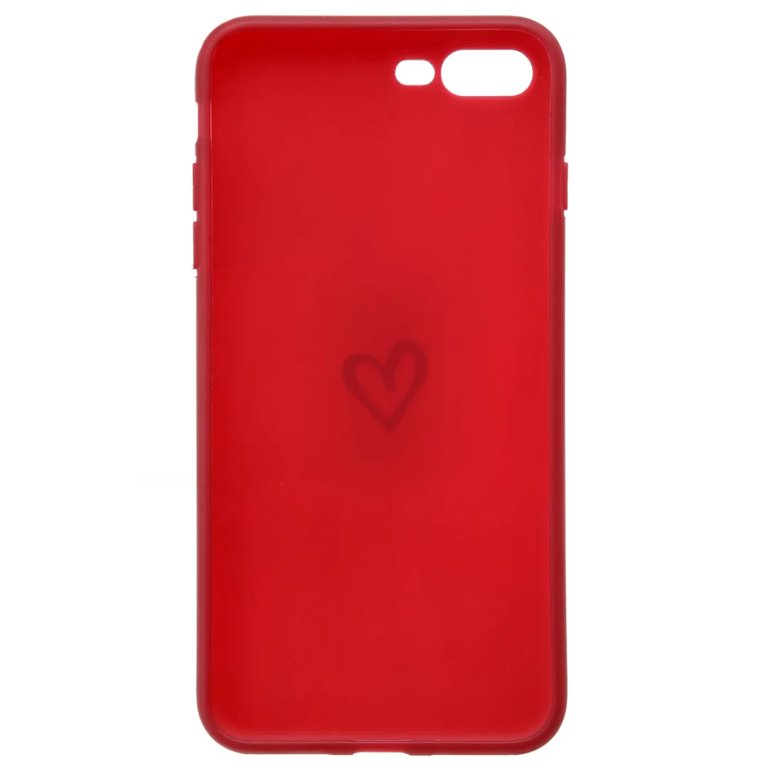 Phone Case For iphone XR X 6 6 s 7 8 plus Cute Simple Love Heart Shockproof Soft TPU Case Cover For iPhone X XS Max XR Fundas