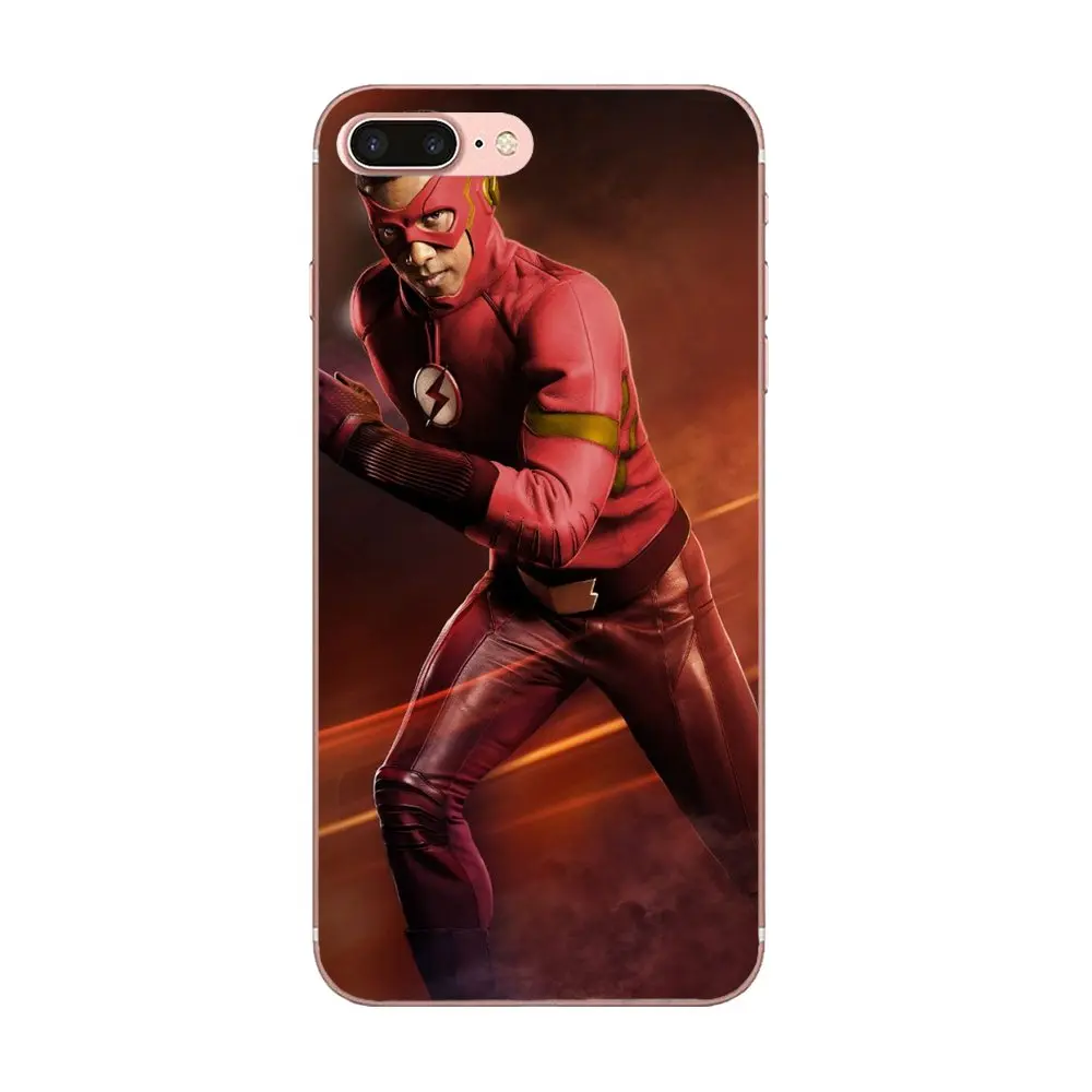 as picture Для Apple iPhone 4 4S 5 5C 5S SE 6 6S 7 8 Plus X XS Max XR мягкий TPU новое поступление Супергерои Вселенной DC флэш Барри Аллен ТВ серии - Цвет: as picture